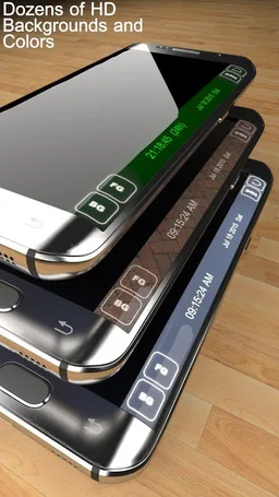 S6 Edge Clock HD screenshot 4