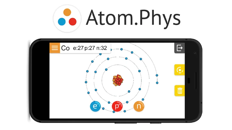 Atom Phys - Atom constructor screenshot 2