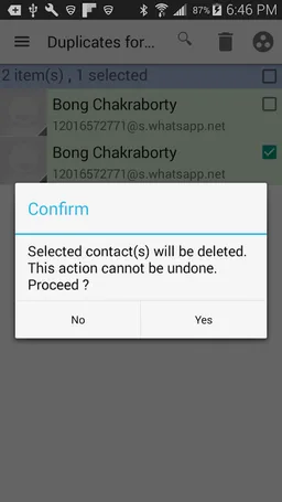 Duplicates for WhatsApp screenshot 8