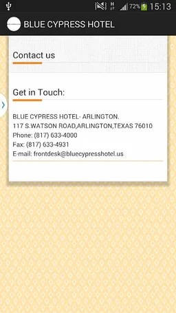 BLUE CYPRESS HOTEL - ARLINGTON screenshot 1