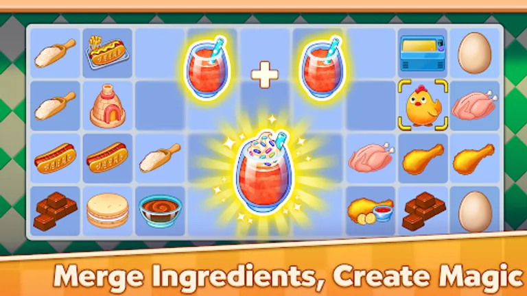 Magic Kitchen : Merge Game screenshot 4