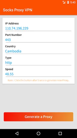 Socks Proxy VPN screenshot 4