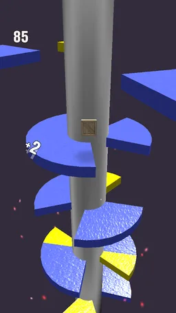 Endless Ball Fall - jump in the helix screenshot 8