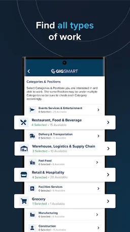 GigSmart Get Gigs screenshot 5