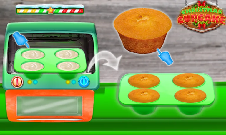 Cooking Rainbow & Unicorn Christmas Cupcakes! DIY screenshot 9