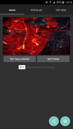 Lava Video Live Wallpaper screenshot 5
