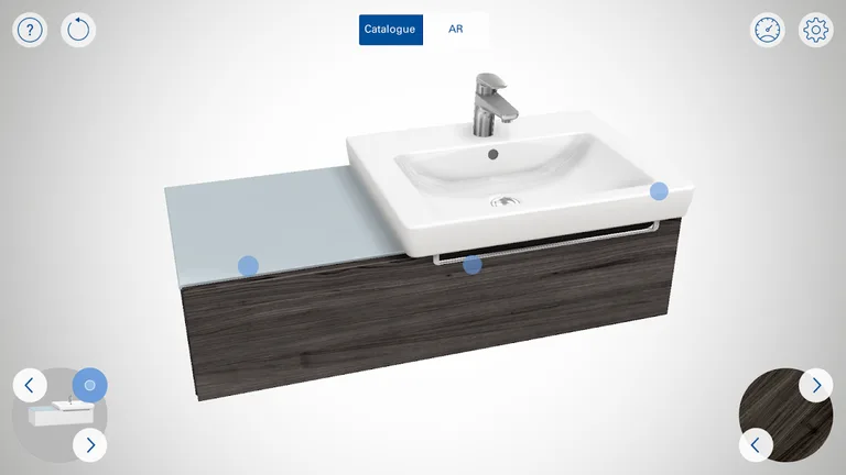 V&B Augmented Reality App screenshot 1