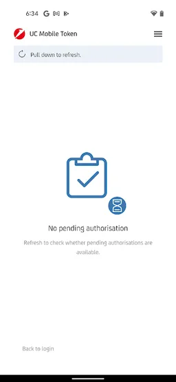 UC Mobile Token for Corporates screenshot 3