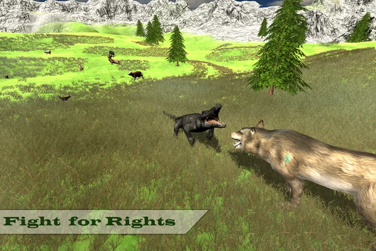 Ultimate Wild Wolf Simulator screenshot 1