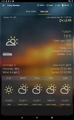 Weather & Clock Widget screenshot 4