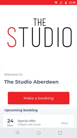 The Studio Aberdeen screenshot 1