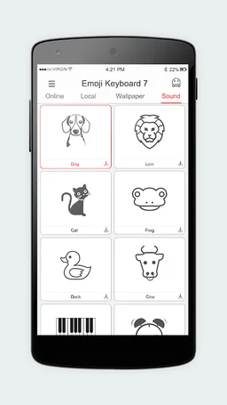 Emoji Keyboard 7 - Cute Sticke screenshot 5