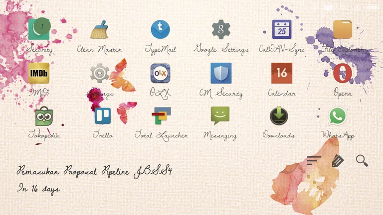 Leparis Theme Total Launcher screenshot 4