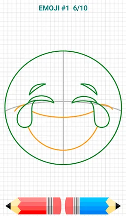How to Draw Emoji Emoticons screenshot 4