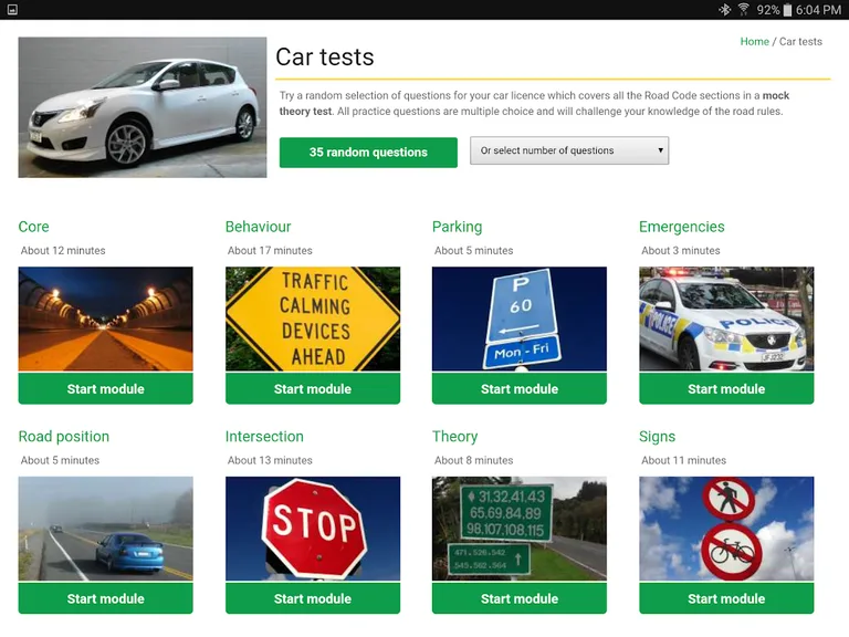 DT Driving Test Theory screenshot 8