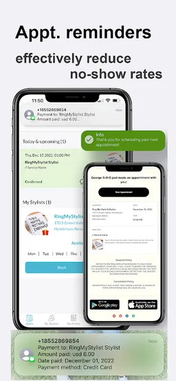 Ring My Stylist: Booking App screenshot 5