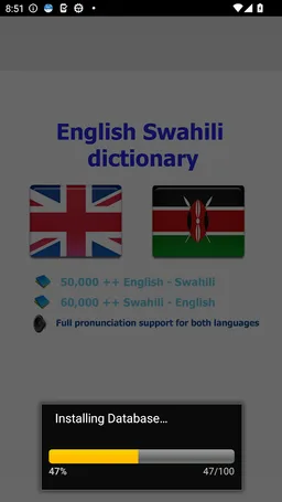 Swahili kamusi screenshot 2