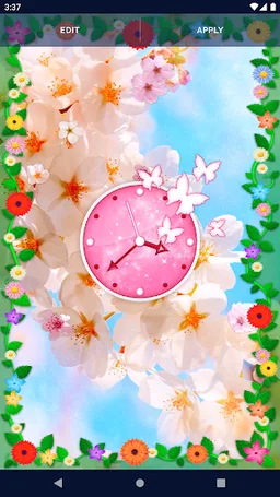 Sakura Flower Live Wallpaper screenshot 5