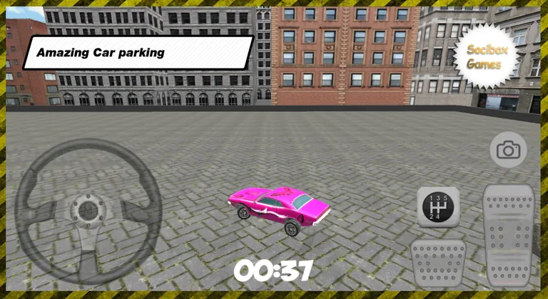 City Pink Car Parking screenshot 5