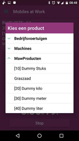 Mobiles at Work for Odoo screenshot 6