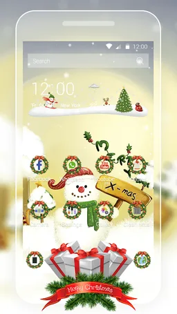 Merry Christmas 2018 Theme screenshot 3