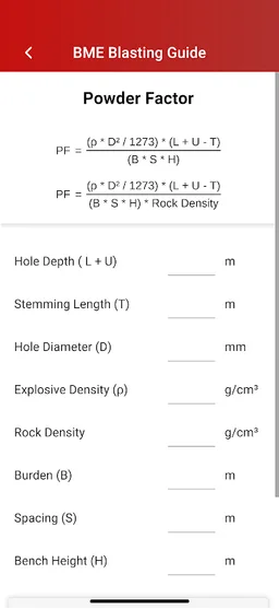 BME Blasting Guide screenshot 5