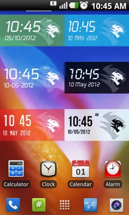 Proton Clock Widget Free screenshot 5