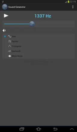 Sound Generator screenshot 5