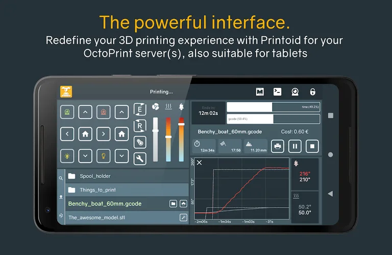 Printoid - Remote for OctoPrint [LITE] screenshot 7