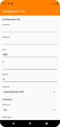 V2rayAGN - (Vmess/Shodowsocks) screenshot 4