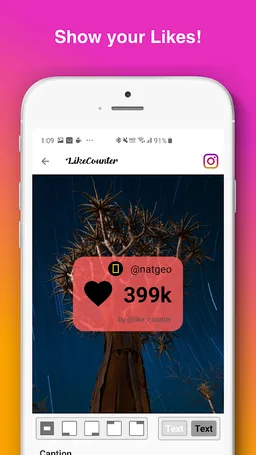 Instant like screenshot 1