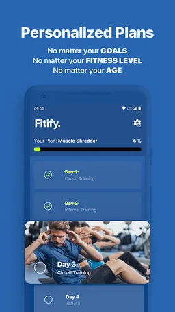 Fitify: Workout Routines & Training Plans screenshot 17