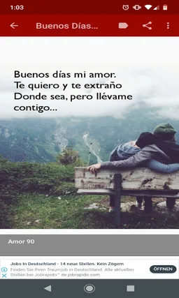 Buenos Días Mi Amor screenshot 1