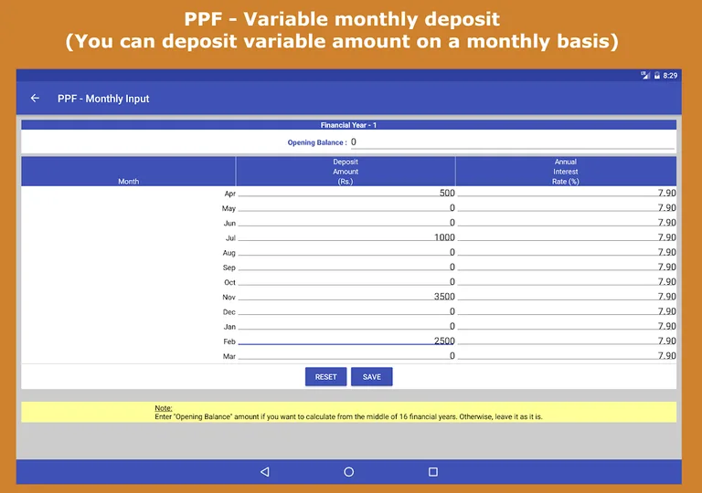 Financial Calculator India screenshot 23