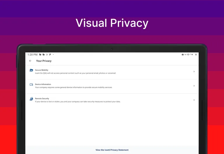 Ivanti Go screenshot 9