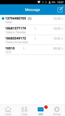 ALCATEL LINK APP screenshot 7