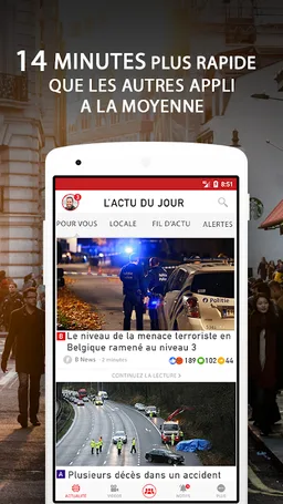 Alertes info Belgique screenshot 2