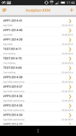 Klachten en Meldingen Mobile screenshot 2