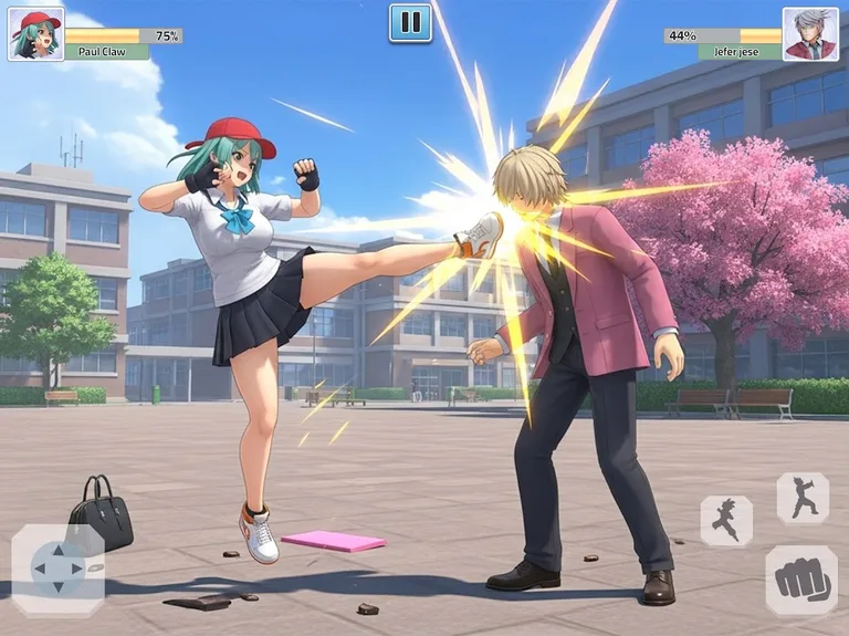 High School Fighting Game screenshot 14