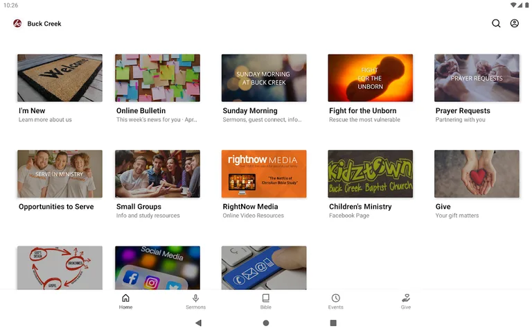 Buck Creek Church screenshot 9