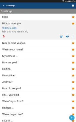 Learn Mandarin Chinese Phrases screenshot 6