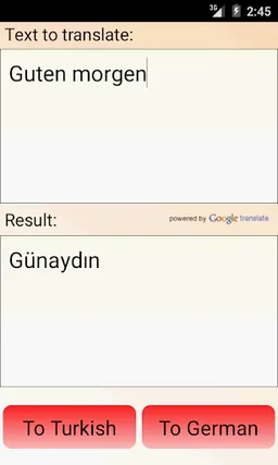 German Turkish Translator screenshot 4