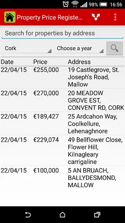 Property Price Register screenshot 1