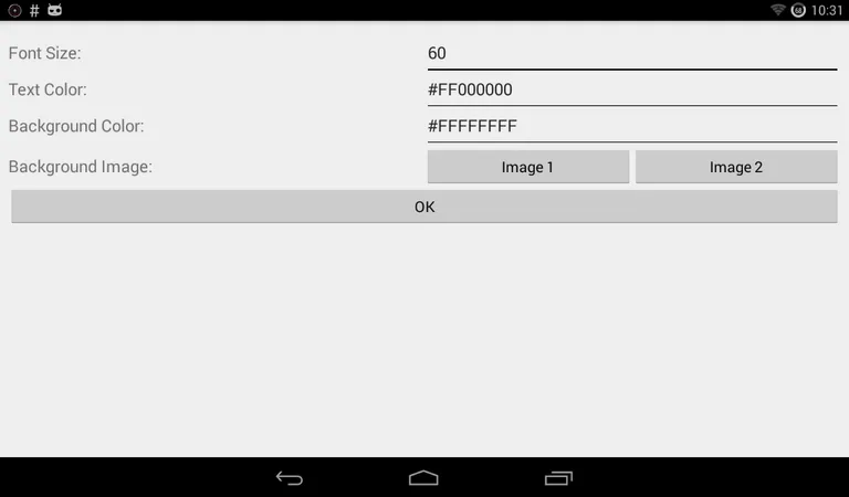 Video Kiosk Date & Time Widget screenshot 2