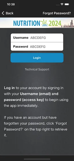 ASN Meetings screenshot 2