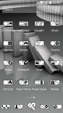 Domino Theme screenshot 3