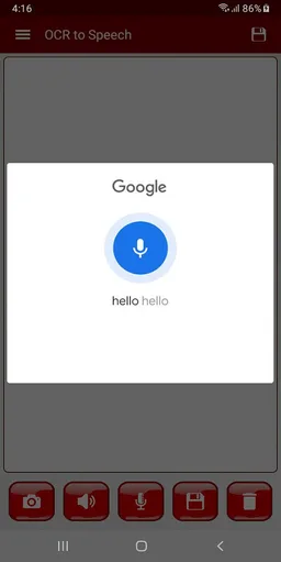 OCR to Speech - Text to Speech, Text Scanner screenshot 5