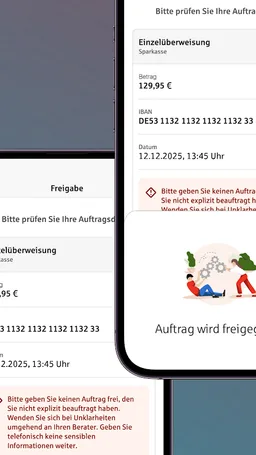 S-pushTAN - sichere Freigaben screenshot 2