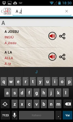 TOGO: Italiano - Sassarese screenshot 4
