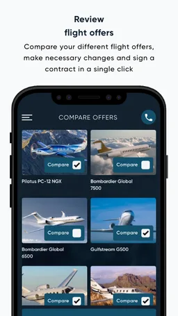 Private Jets Charter LunaJets screenshot 1